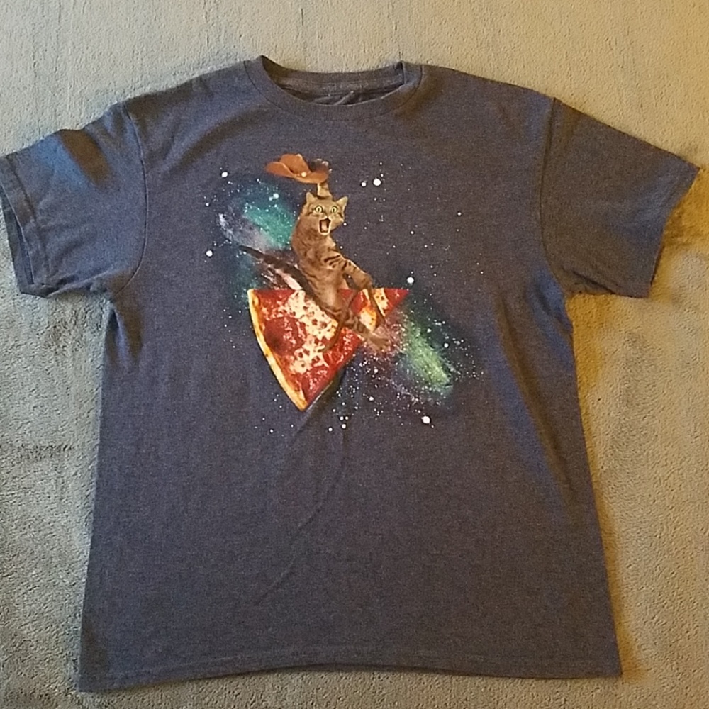Kids Space Cat Pizza Rodeo